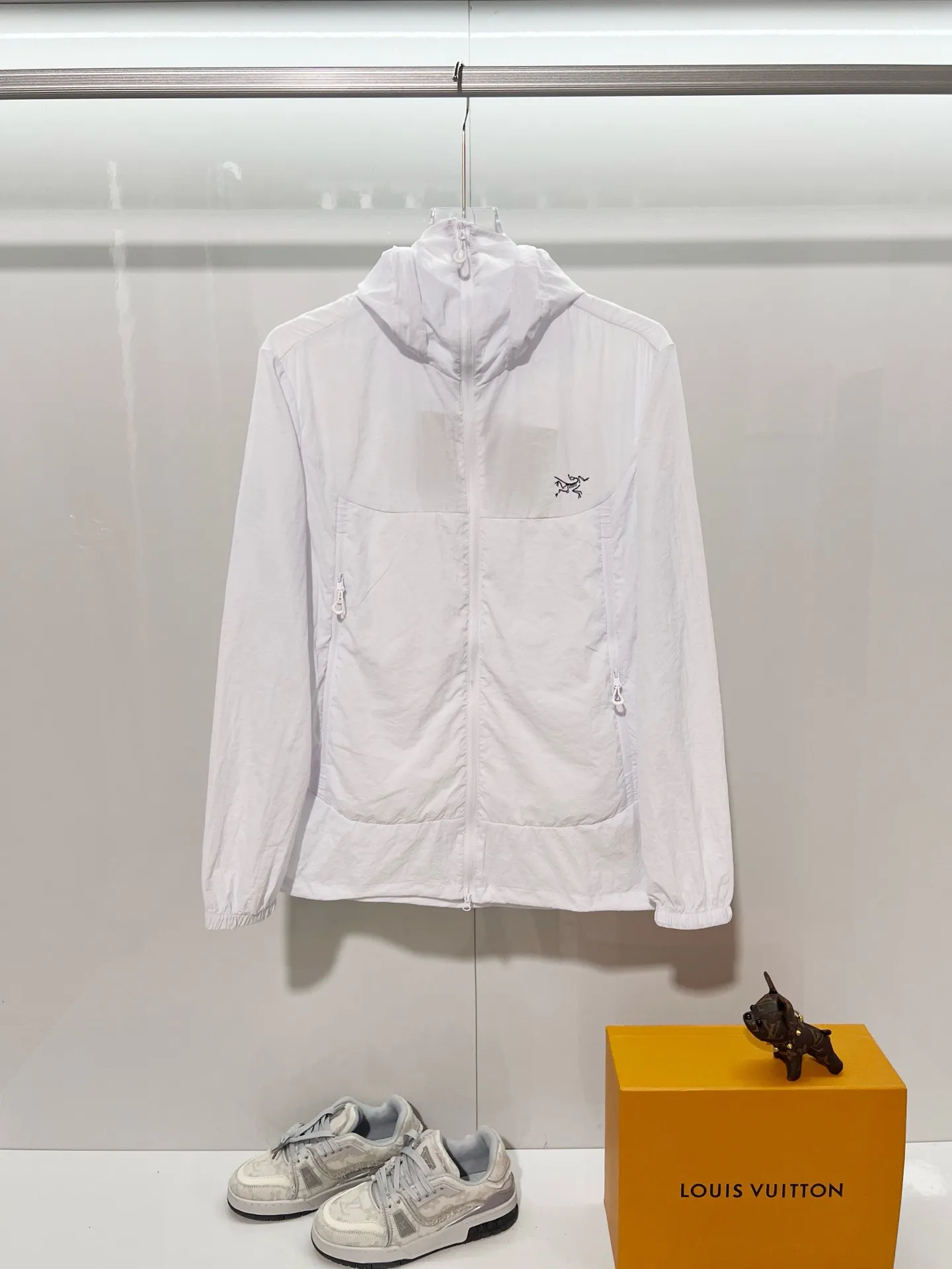 ARC TERYX/ Classic Logo %98 ✅ Quality ‼ 100% :White.Gray.Black Size：XL XXL XXXL 4XL